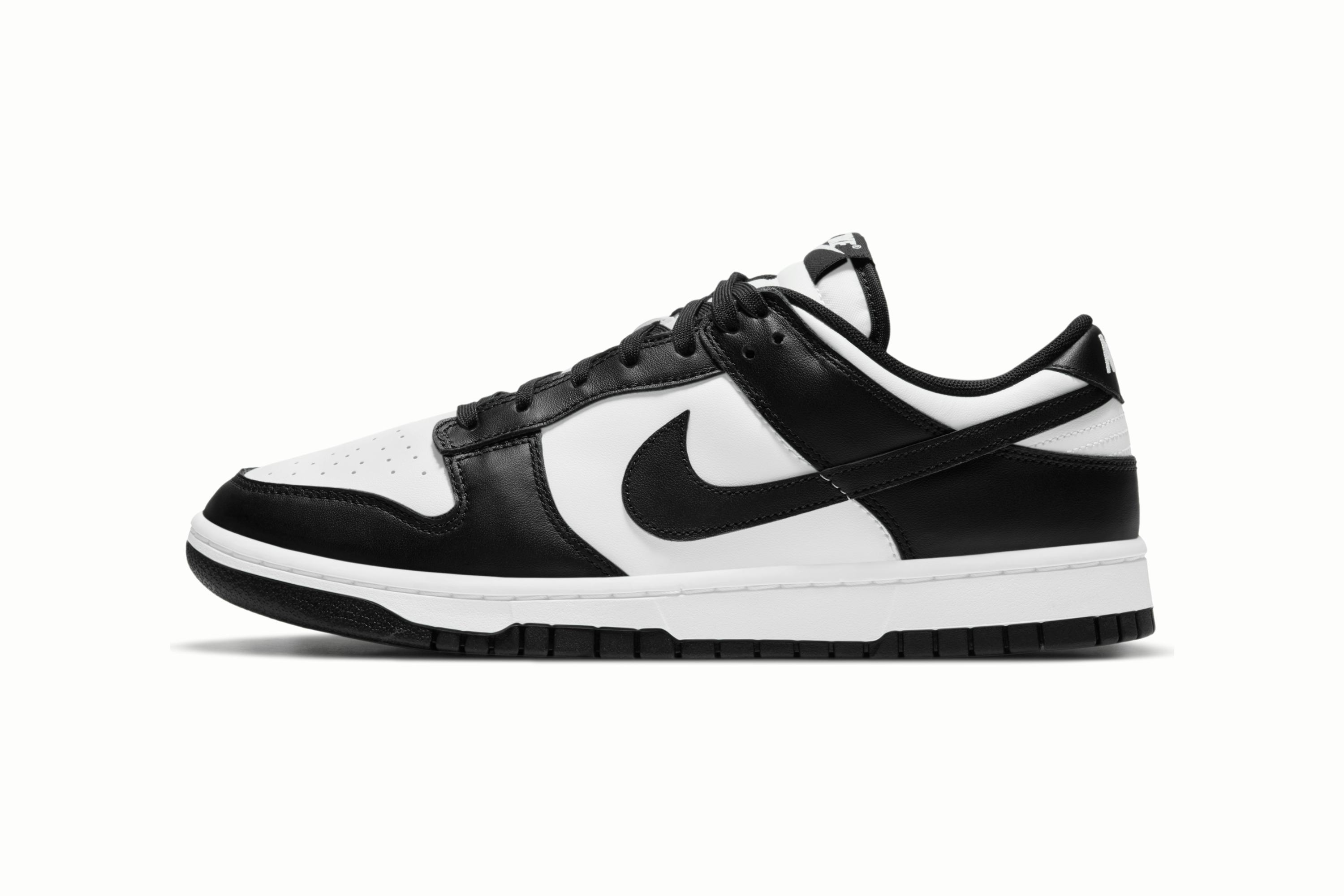 black nike dunks low